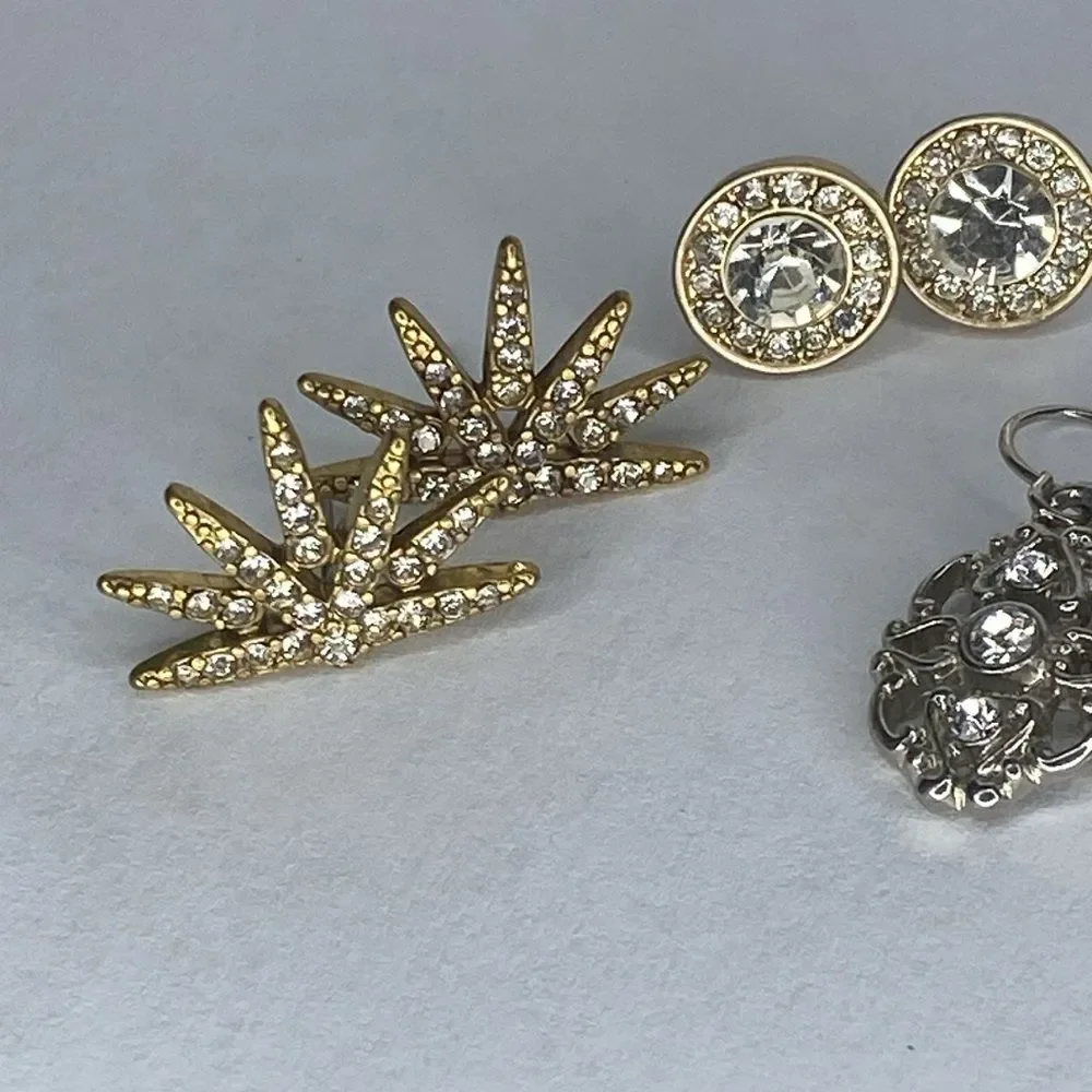 Bundle (6) Sparkly Shimmery Earrings